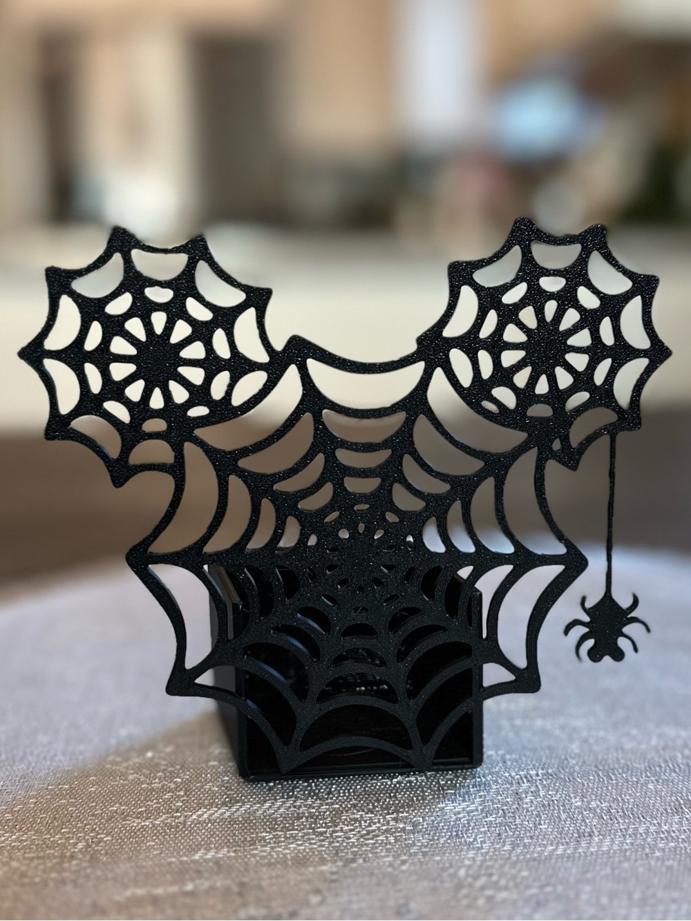 Disney Mickey Spider Web Foaming Soap Holder for Bath & Body Works Bottles - Picture 7 of 8